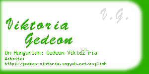 viktoria gedeon business card